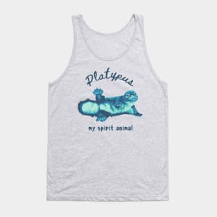 Pretty Platypus Portrait Tank Top